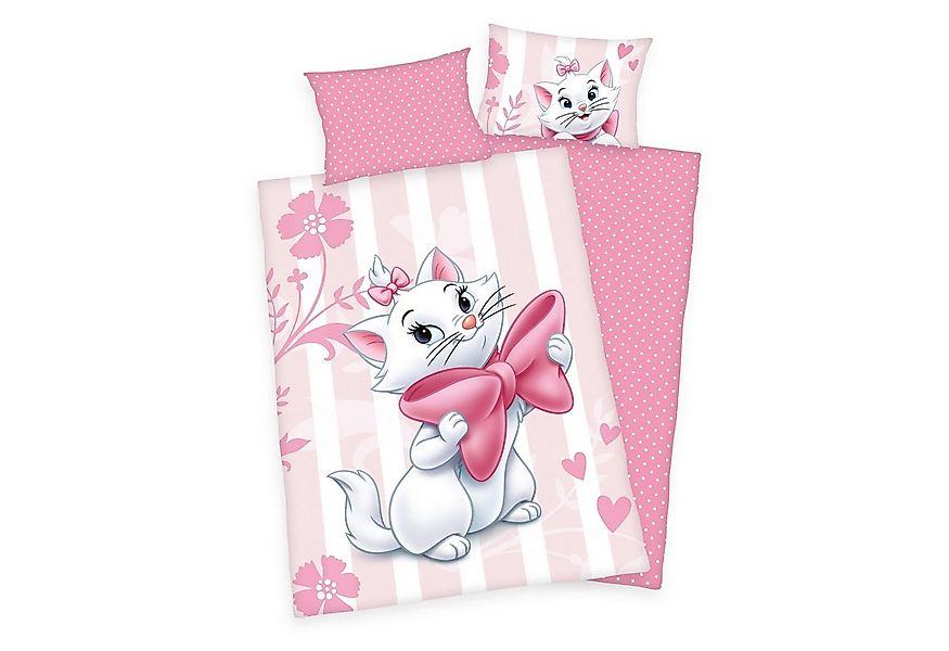 Disney Babybettwäsche Disney Cat Marie Aristocats Baby Bettwäsche 40 x 60 c günstig online kaufen