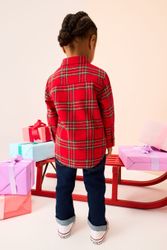 Next Langarmhemd Langarmhemd im Schottenmuster mit günstig online kaufen