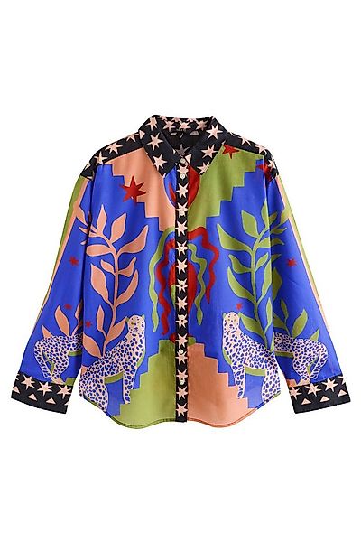 Next Langarmhemd Leichte Strandbluse aus 100 % Baumwolle (1-tlg) günstig online kaufen