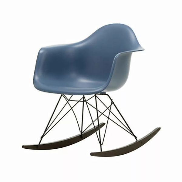 Schaukelstuhl RAR - Eames Plastic Armchair plastikmaterial blau / (1950) - günstig online kaufen
