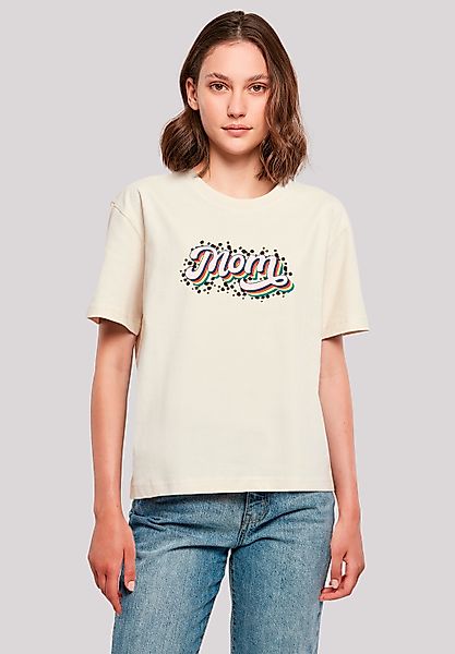 F4NT4STIC T-Shirt "Muttertag Mama Schriftzug Regenbogen", Premium Qualität günstig online kaufen