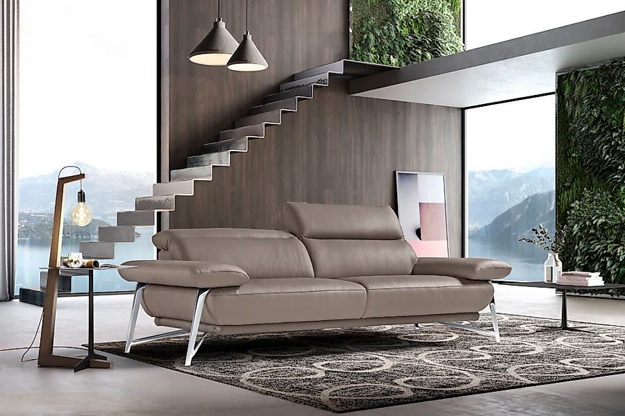 Egoitaliano 2,5-Sitzer "Anais, Designsofa mit hohem Sitzkomfort, Designfuß, günstig online kaufen