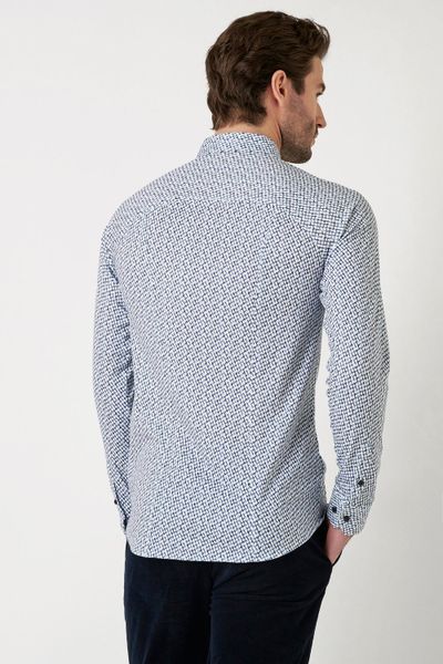 DESOTO Langarmhemd Casual1/1 Mit Rundhalsausschnitt günstig online kaufen