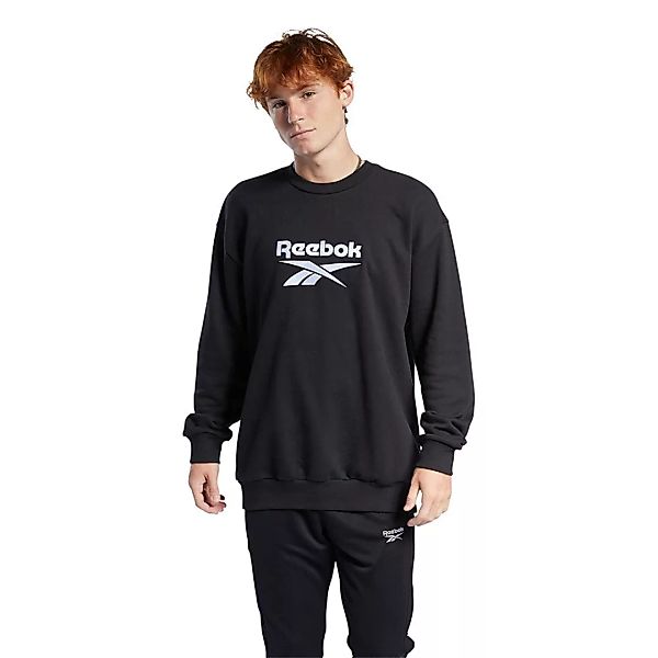 Reebok Classics Foundation Vector Crew Sweatshirt 2XS Black günstig online kaufen