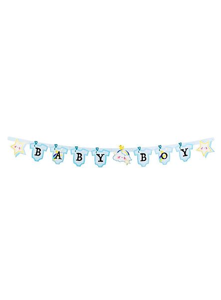 Boland Girlande Baby Boy Buchstabengirlande, Raumdeko günstig online kaufen