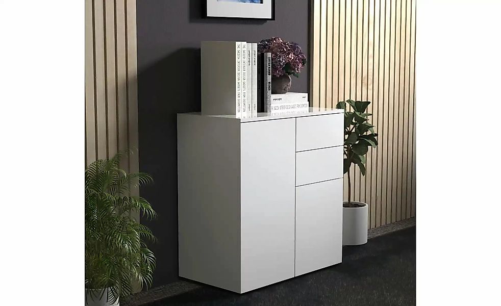 Kommode  Dalosa ¦ weiß ¦ Maße (cm): B: 70 H: 77 Kommoden & Sideboards > Kom günstig online kaufen