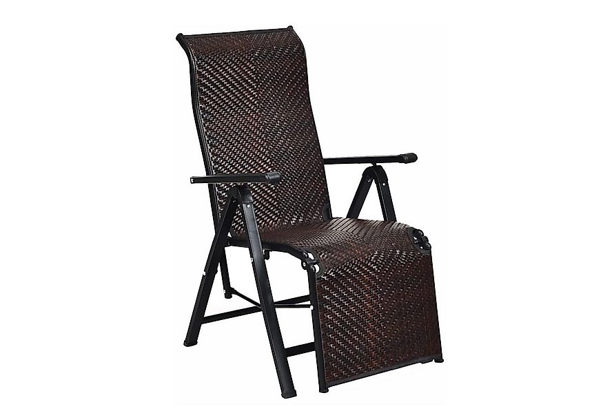 KOMFOTTEU Rattanstuhl Freizeitstuhl (1 St), Klappsessel aus PE-Rattan,verst günstig online kaufen