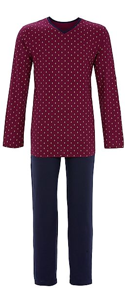 Ringella Pyjama mit V-Ausschnitt und seitlichen günstig online kaufen