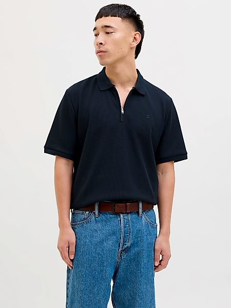 Jack & Jones Poloshirt "JJEAUSTIN ZIP POLO SS NOOS", mit Polokragen günstig online kaufen