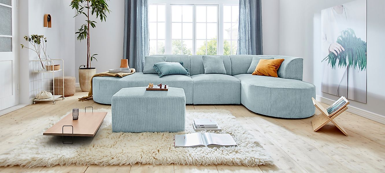 andas Ecksofa Alesund L-Form, bestehend aus günstig online kaufen
