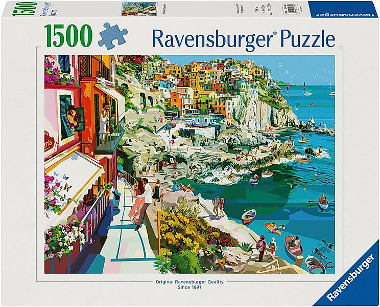Ravensburger Puzzle Verliebt in Cinque Terre, günstig online kaufen
