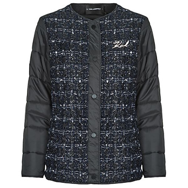 Karl Lagerfeld  Daunenjacken BOUCLE SHORT PADDED JACKET günstig online kaufen