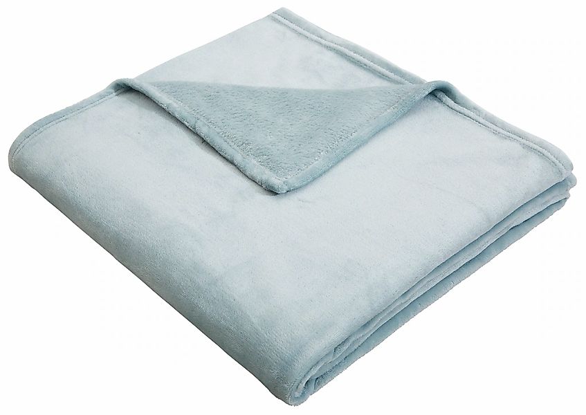 my home Wohndecke "Jil" aus super weichem Kuschelfleece, Kuscheldecke, Prem günstig online kaufen