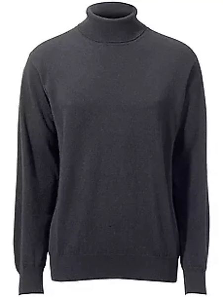 Pullover aus 100% Premium-Kaschmir Peter Hahn Cashmere grau günstig online kaufen