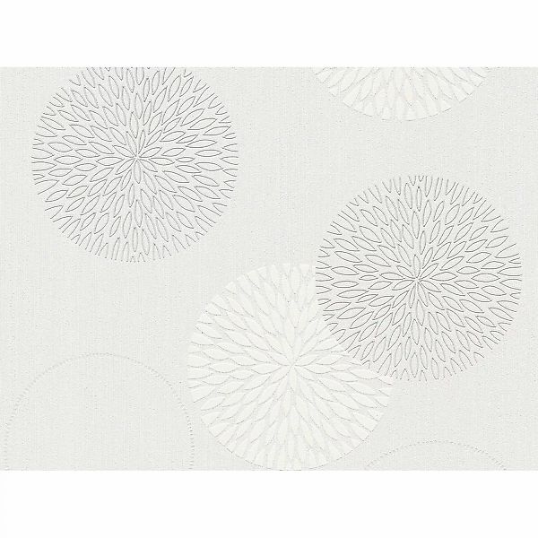 Vliestapete Floral Creme FSC® günstig online kaufen