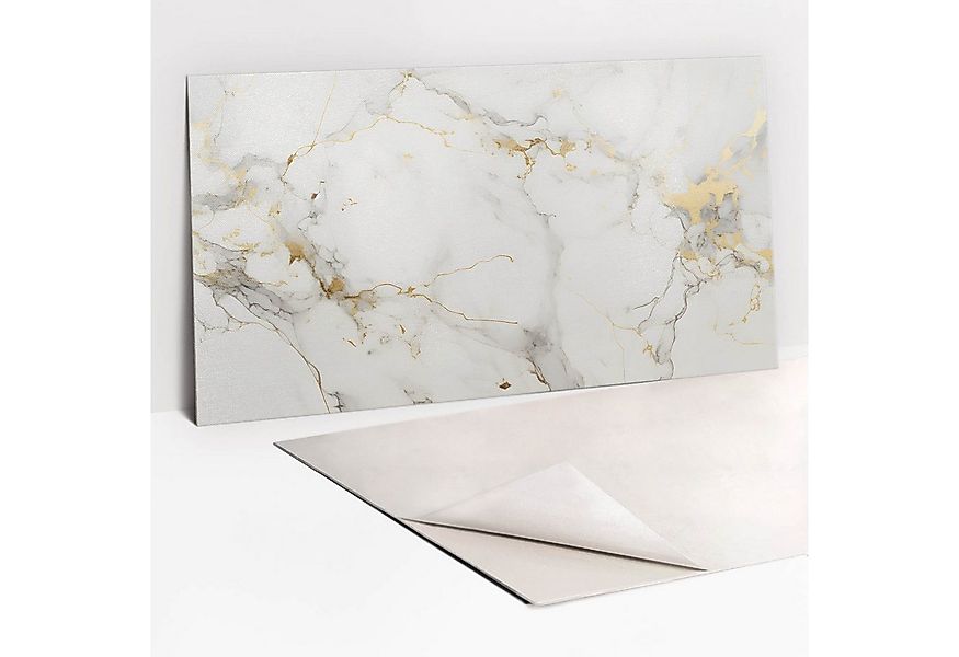 Tulup Wandpaneel Wandverkleidung Eleganter Marmor 100x50cm Vinylfliesen Spr günstig online kaufen