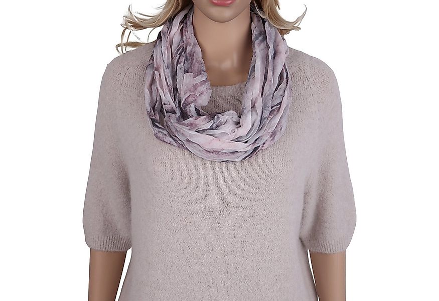 MIRROSI Loop Damen Schal mit Regenbogen-Muster Weich, (Zweimal um den Hals günstig online kaufen