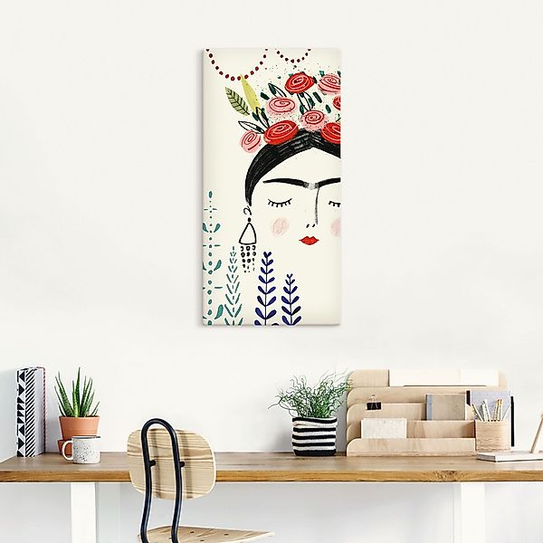 Artland Leinwandbild »Fridas Traum Collektion B«, Bilder von Frauen, (1 St. günstig online kaufen