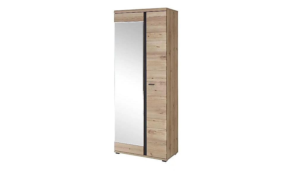 uno Garderobenschrank  Bari ¦ holzfarben ¦ Maße (cm): B: 80 H: 203 T: 40.0 günstig online kaufen