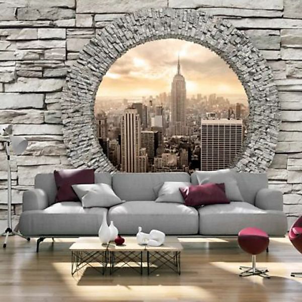 artgeist Fototapete Secret Window mehrfarbig Gr. 400 x 280 günstig online kaufen