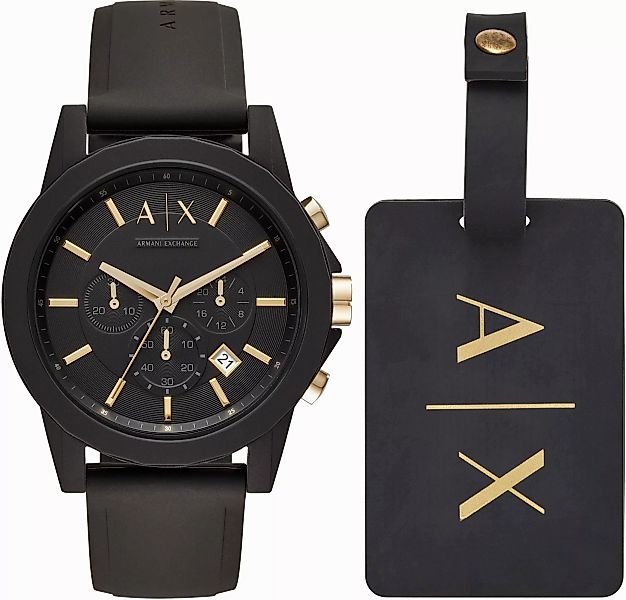 ARMANI EXCHANGE Chronograph AX7105, (Set, 2-tlg), günstig online kaufen