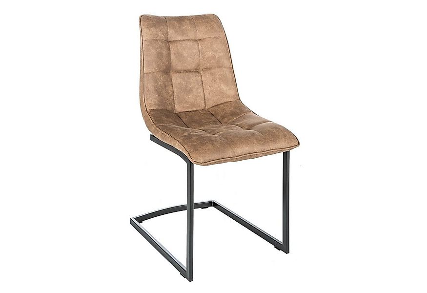 riess-ambiente Freischwinger MIAMI taupe antik / schwarz (1 St), Esszimmer günstig online kaufen