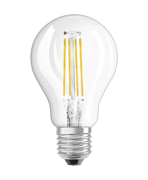 Osram LED-Leuchtmittel Osram LED E27 G45 Filament KLAR 6W = 60W Tropfen 806 günstig online kaufen