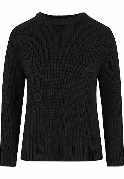 URBAN CLASSICS Fleecepullover "Urban Classics Damen Ladies Rib Knit Sweater günstig online kaufen