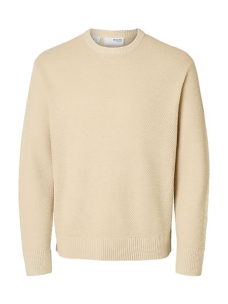 Selected Rundhalspullover SLHHENNY LS KNIT RELAXED günstig online kaufen
