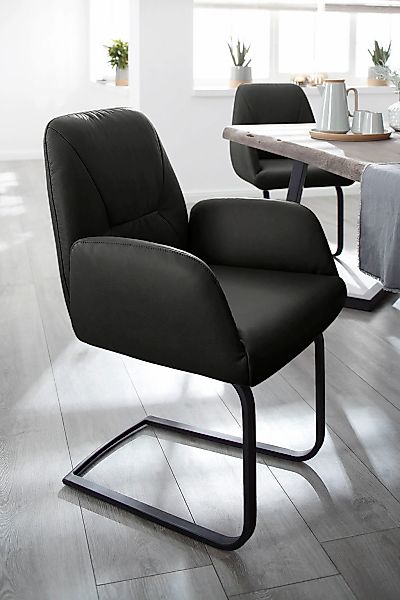 W.SCHILLIG Freischwinger "ole" () Gestell in Schwarz pulverbeschichtet günstig online kaufen