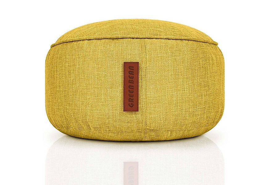 Green Bean Pouf Sitzsack-Hocker Home Linen 45x25cm (Sitzsack-Hocker 45x25cm günstig online kaufen
