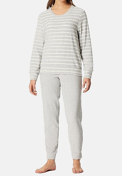 Schiesser Pyjama Casual Essentials (Set, 2 tlg) Schlafanzug - Baumwolle - A günstig online kaufen