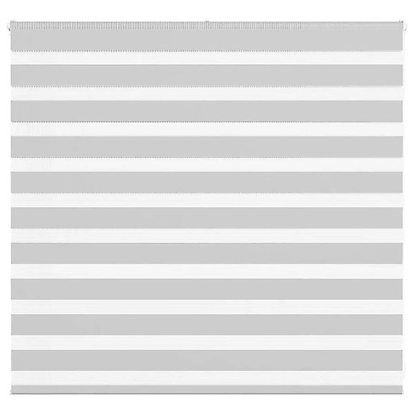 vidaXL Doppelrollo Hellgrau 155x100 cm Stoffbreite 150,9 cm Polyester 40144 günstig online kaufen