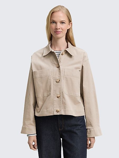 TOM TAILOR Jackenblazer Oversize Cordjacke Oversize günstig online kaufen
