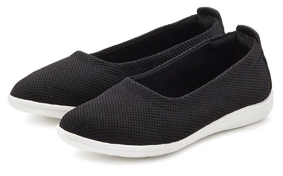 Vivance Slipper, Ballerina in leichter Mesh-Optik günstig online kaufen