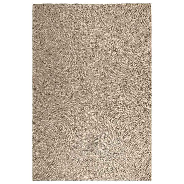 vidaXL Teppich Zizur Beige 240x340 Cm Juteoptik Indoor Und Outdoor 2232147 günstig online kaufen