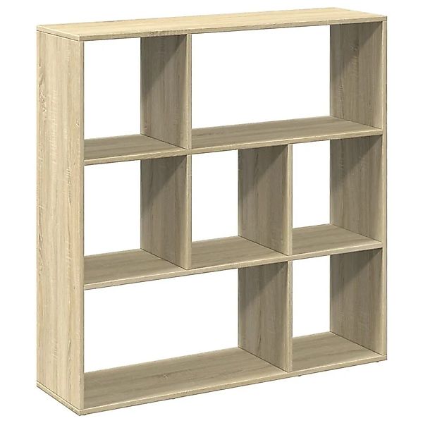 vidaXL Raumteiler-Bücherregal Sonoma-Eiche 102x29x103,5 cm 858050 günstig online kaufen