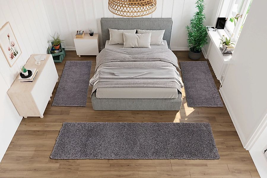 Bruno Banani Bettumrandung Shaggy Soft, Höhe günstig online kaufen