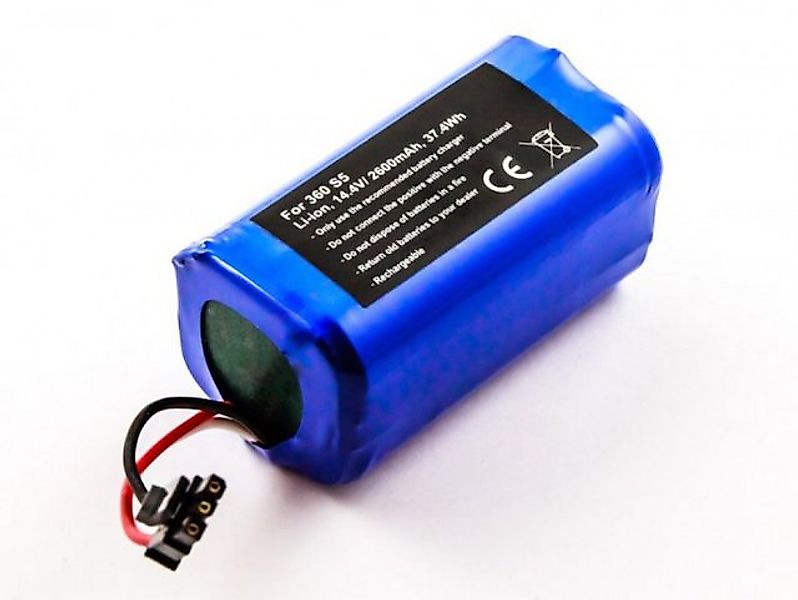 akku500 Akku wie 2ASP4-S5 für Staubsaugerroboter 360 S5, S6, S7, S9 Akku (1 günstig online kaufen