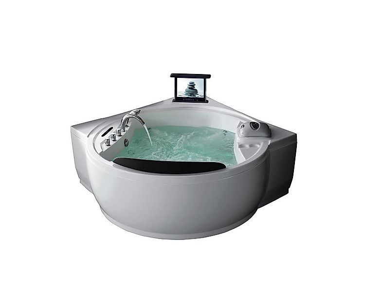 Duwilux Whirlpool-Badewanne XL 2 Personen Whirlpool Boulder 181x181 Badewan günstig online kaufen