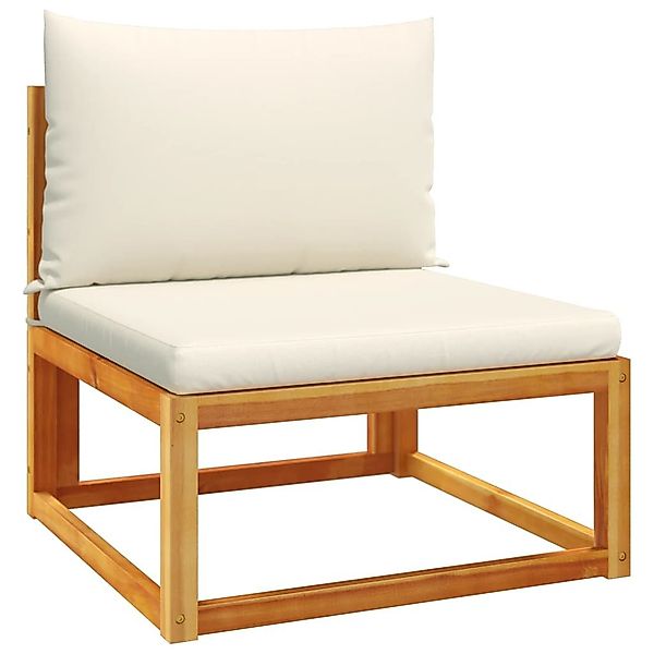 vidaXL Loungesofa Gartensofa ohne Armlehnen mit günstig online kaufen
