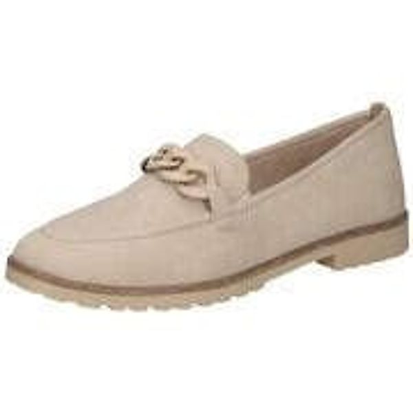 Tamaris Loafer Damen beige günstig online kaufen