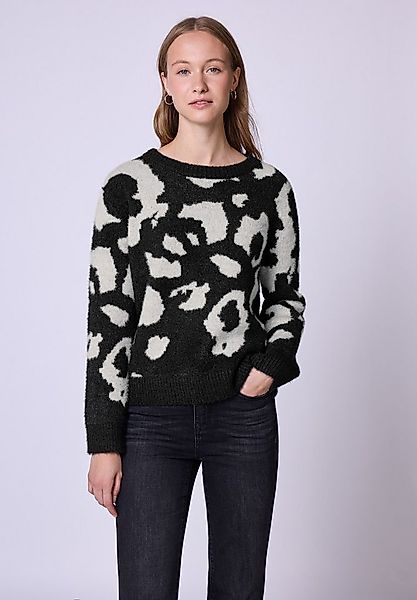 STREET ONE STUDIO Rundhalspullover mit grafischem Muster günstig online kaufen