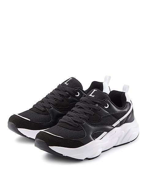 LASCANA Sneaker mit ultraleichter Chunky-Sohle, Schnürhalbschuh, günstig online kaufen