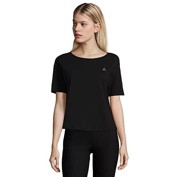 Le Coq Sportif Tech Loose Kurzärmeliges T-shirt M Black günstig online kaufen