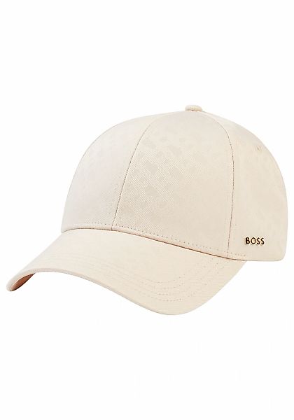 BOSS Baseball Cap "Ari" mit Logoschriftzug aus Metall günstig online kaufen