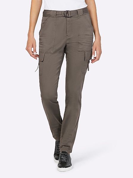 heine Jerseyhose Cargohose Innenbeinlänge ca. 77 günstig online kaufen