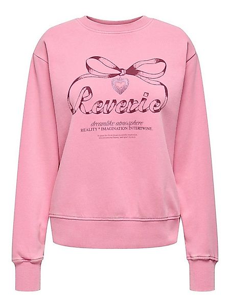 ONLY Sweatshirt ONLLUCINDA BOW L/S O-NECK BOX SWT günstig online kaufen