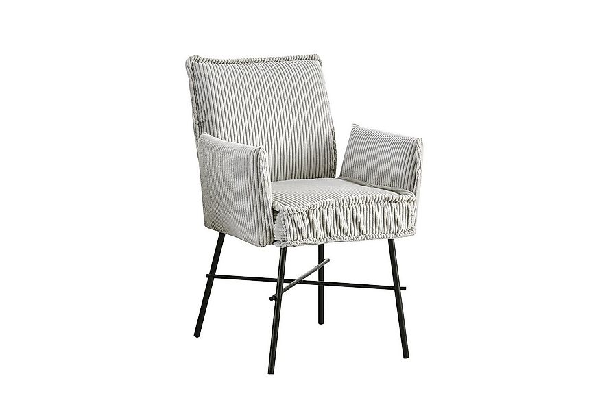 B&D home Polsterstuhl JÜRGEN, gepolstert, mit Armlehnen günstig online kaufen