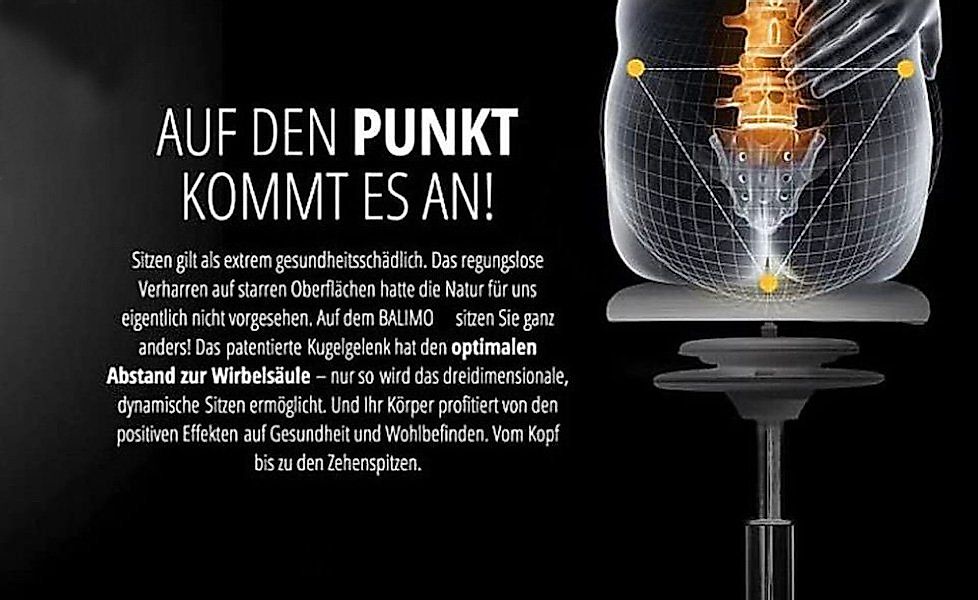 Balimo Sitzhocker BALIMO® WOOD Sitztrainer - günstig online kaufen